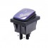 Кнопка KCD2-4-2 з підсвіткою IP65(синя)